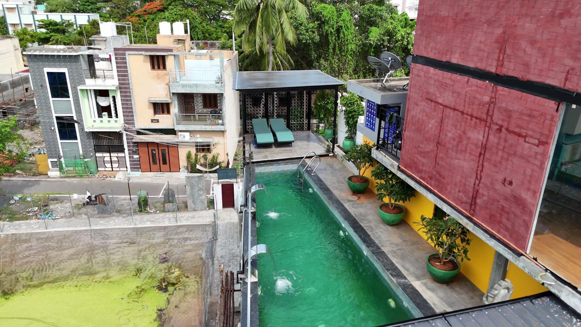 Villa Ecotiva Pondichéry Extérieur photo